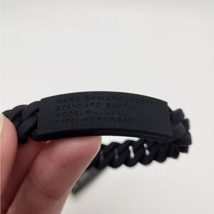 Marc By Marc Jacobs Black Bracelet NWT